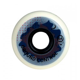 Ground Control - Wheels 64mm/90A Turbulence White (4 pack)