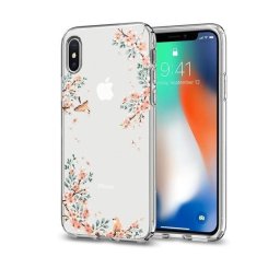 Capa Iphone X, Iphone XS "Spigen Crystal Nature" Transparente em Blister