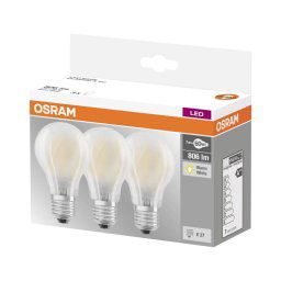 CONJUNTO 3x Lâmpada LED VINTAGE E27/7W/230V 2700K - Osram