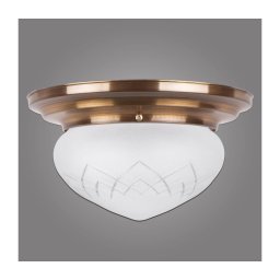 Kemar RI/PL/S/M - Iluminação de teto RINAMA 1xE27/100W/230V latão