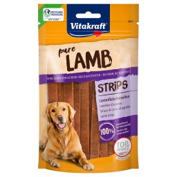 3x80g LAMB Tiras de cordeiro Snacks Vitakraft para cães