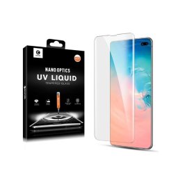 Pelicula de Vidro Temperado Samsung Galaxy S10 Plus Full Glue UV Mocolo
