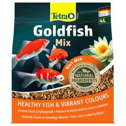 4l Goldfish Mix Tetra Pond comida para peixes