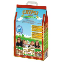 20l granulado higiénico milho Chipsi Family comida roedores