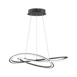 Wofi 10494 - Candelabro suspenso LED com regulação OHIO LED/34W/230V