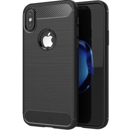 Capa Carbon para Iphone X preto