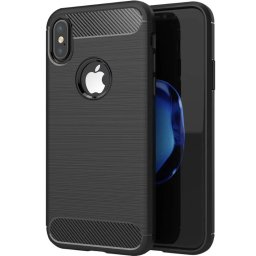Capa Carbon Pro para Iphone X / XS preto