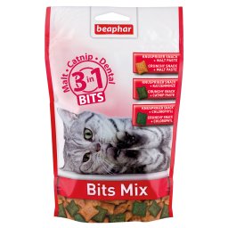 3x150g beaphar Bits Mix snacks gatos