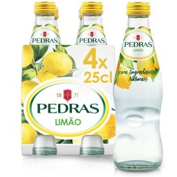 Água Pedras Salgadas Limão - Pack 4 x 25cl