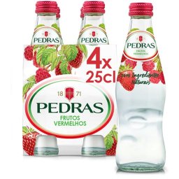Água Pedras Salgadas Frutos vermelhos - 4 x 25cl