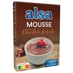 Mousse de Chocolate de Leite Alsa - 132g