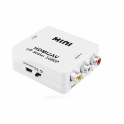 Conversor HDMI para RCA/AV 1080p - Branco