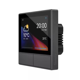 Sonoff NSPanel Preto Ecrã Táctil Inteligente Multifunções WiFi/Bluetooth c/ Interruptor