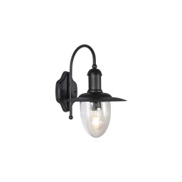 Iluminação de parede exterior TALISA 1xE27/60W/230V IP44 preto