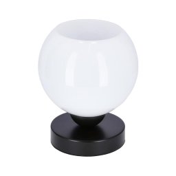 Candeeiro de mesa CALDERA 1xE27/60W/230V preto