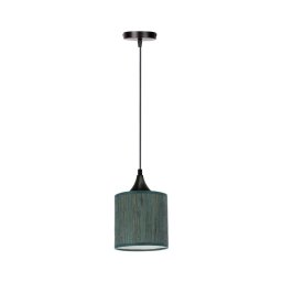 Candelabro suspenso PATTI 1xE27/60W/230V diâmetro 15 cm verde
