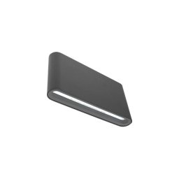 Iluminação de parede exterior LED FLOW 2xLED/6W/230V IP54 3000K antracite