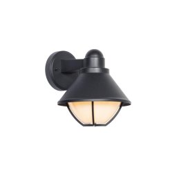 Iluminação de parede exterior EDINA 1xE27/60W/230V IP44 preto