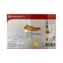 Lampenwelt - Iluminação de parede BERRA 1xR7s/100W/230V