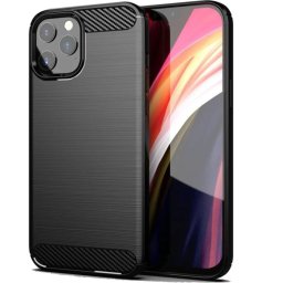 Capa Carbon para Iphone 12 / 12 Pro preta