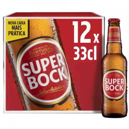 Cerveja Super Bock - Pack 12 x 33cl