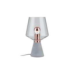 Paulmann 79665 - 1xE27/20W Candeeiro de mesa NEORDIC YORIK 230V