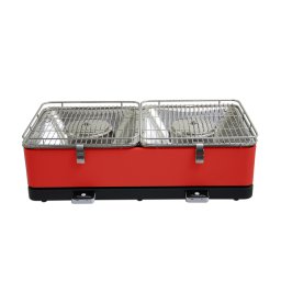 FEUERDESIGN - Grelhador Santorin Vermelho 2007560