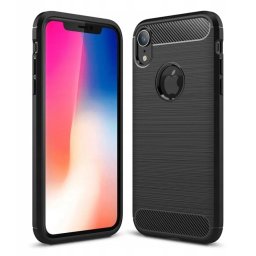 Capa Carbon para Iphone XR preta