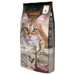 2x15kg sem cereais Adult Maxi Leonardo ração para gatos