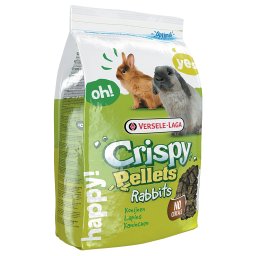 2x2kg Crispy Pellets Coelho Versele Laga Ração para roedores