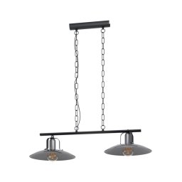 Eglo 43204 - Candelabro numa corrente KENILWORTH 2xE27/28W/230V