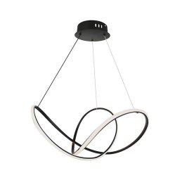Candelabro suspenso LED com regulação LED/50W/230V 3000K preto