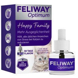 Recarga de 48 ml ( Feliway® Optimum vaporizador anti-stress para gatos