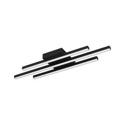 Eglo 31231 - Iluminação de teto LED CANNIGIONA LED/15,8W/230V preto