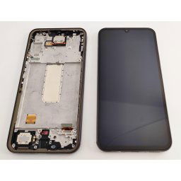 Display ou ecrã LCD e Touch para Samsung A34 5G A346B black service pack GH82-31201A