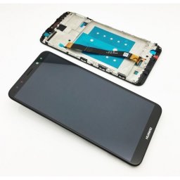 Touchscreen com Display Huawei Mate 10 Lite, Nova 2i com Frame Preto