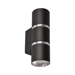 Iluminação de parede BAMBOO 2xGU10/10W/230V preto