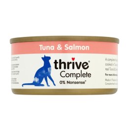 6x75g Thrive Complete atum e salmão gatos