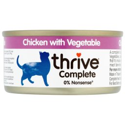 6x75g Thrive Complete Frango com vegetais