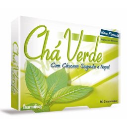 Fharmonat Chá Verde + Cascara Sagrada e Nopal Comprimidos