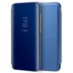 Capa Samsung Galaxy A70 (Samsung A705) Flip Book Clear View Azul Compativel
