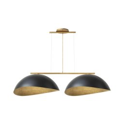 Candeeiro de teto SOLAR 2xE27/60W/230V dourado em cabo