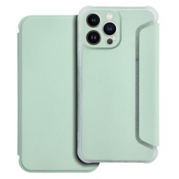 Capa Iphone 13 Pro Max Flip Book PIANO Verde Claro
