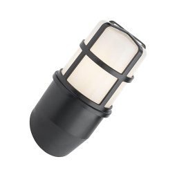 Redo 90204 - Iluminação de parede exterior TRITON 1xE27/28W/230V IP54 preto