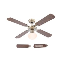 Globo 03804 - Ventilador de teto CHAMPION 1xE27/60W/230V