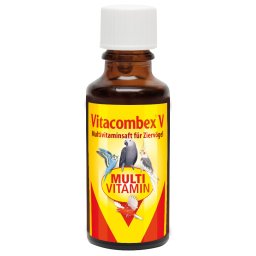 125ml Quiko Vitacombex V suplemento para pássaros