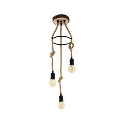 Eglo 43423 - Candelabro num fio RAMPSIDE 3xE27/40W/230V