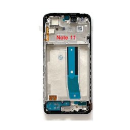 Touchscreen com Display e Frame Xiaomi Redmi Note 11 4G 2021 Preto