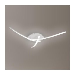 Brilagi - Candeeiro de tecto LED STRIPES LED/24W/230V branco