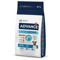 7kg frango e arroz Mini Adult Advance ração cães